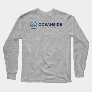 Oceanside California v2 Long Sleeve T-Shirt